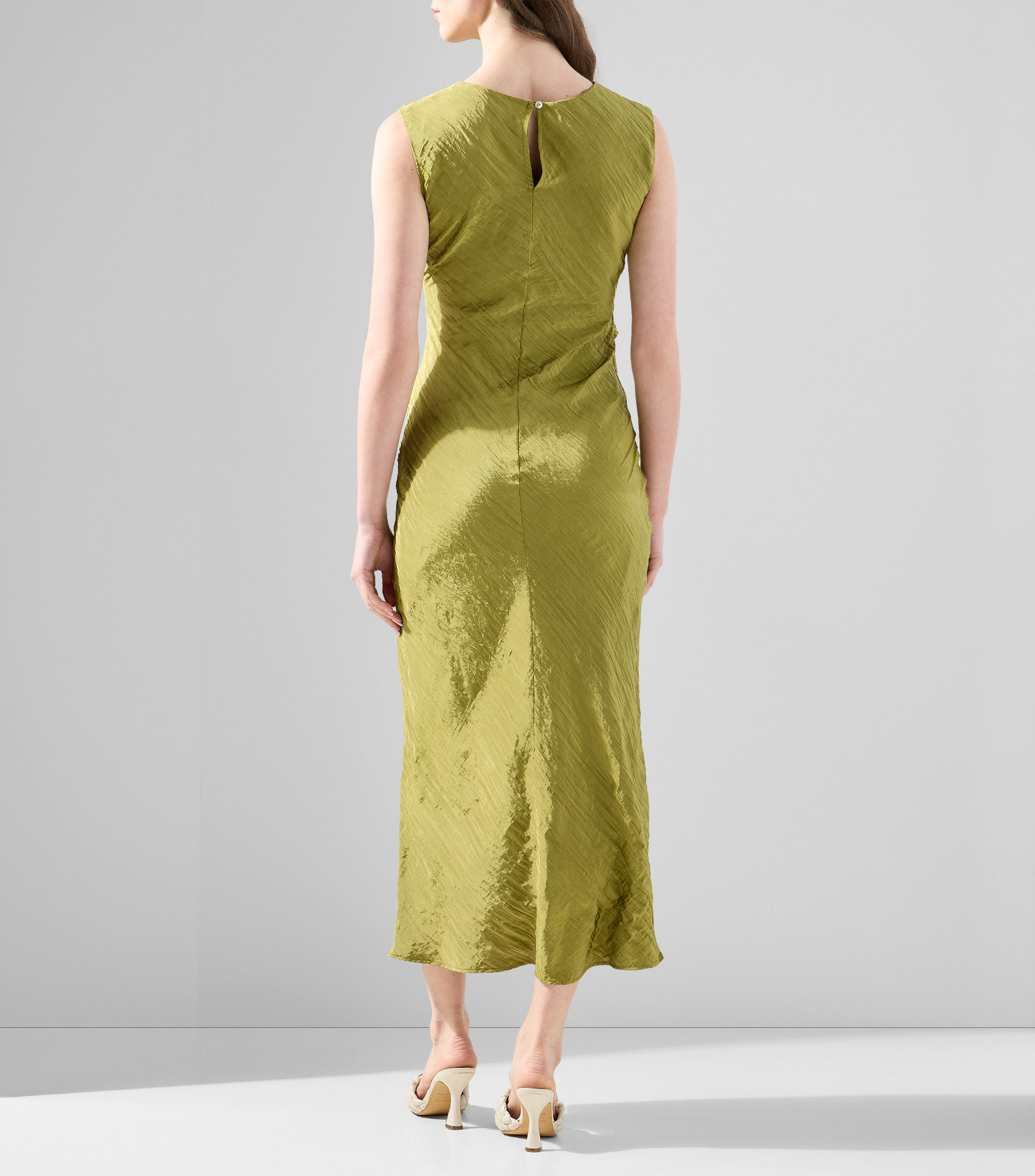 Vestido formal largo liso Mujer